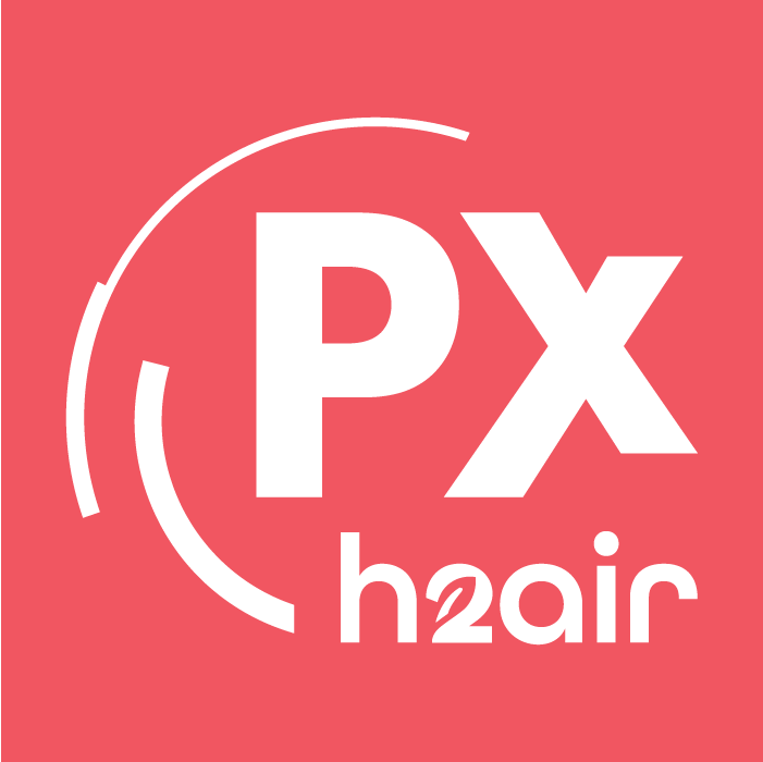 Logo H2air PX - construction